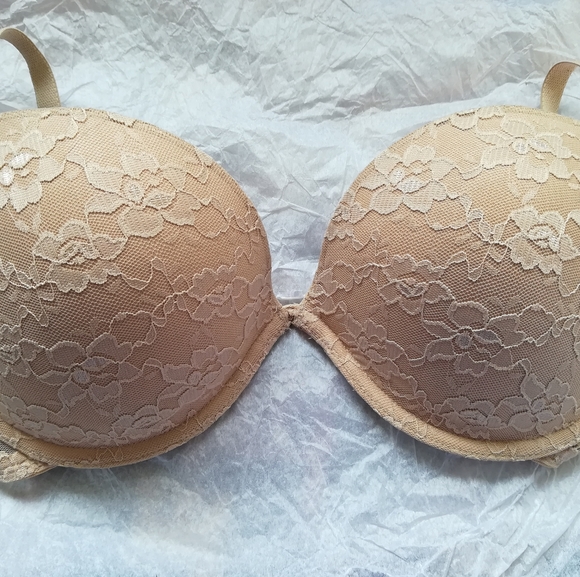 La Senza The Show Off nude lace push-up bra - Picture 1 of 4